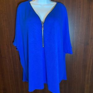 Fig & Blu 3x blue top
